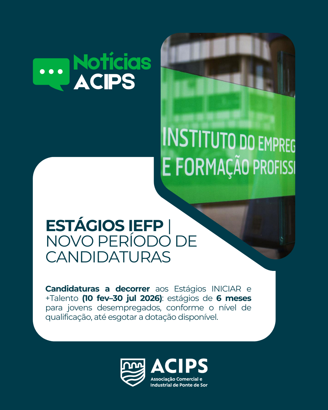 ESTÁGIOS IEFP |